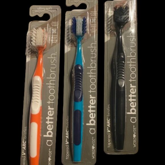 (2Pack) the World Wide Daily Toothbrush, a superior dental care solution. - Picture 4 of 10
